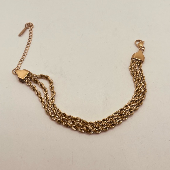 Stainless steel bracelet unisex 3 layers design - Picture 4 of 4